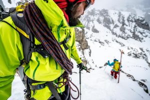 Brenton Reagan and Pip Hunt, Tetons, Jackson, WY